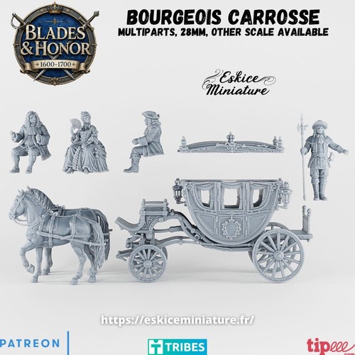 28mm 17th century - 28mm, bourgeois