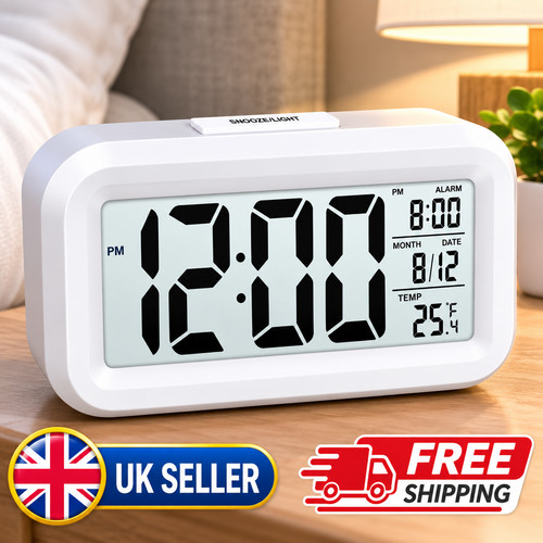 Digital led bedside snooze - led,