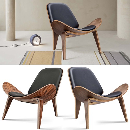 Mid century shell chair pro - chair,