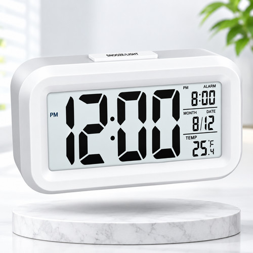 Digital led bedside snooze - led,