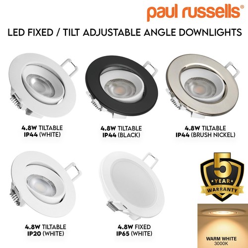 Led recessed downlight - recessed,