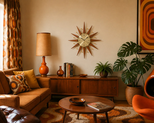 49cm sunburst wall - sunburst,