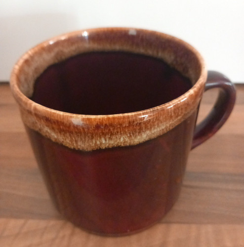 Vintage kilncraft brown mug - vintage,